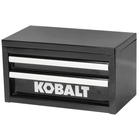 kobalt mini 10.83-in friction 2-drawer steel tool box|kobalt mini tools.